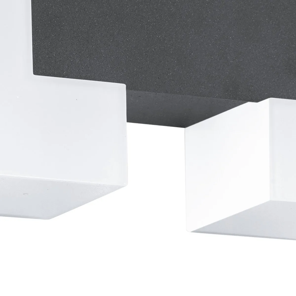 Eglo Sitia Wandlamp 2 Lichtpunten - Antraciet/Wit