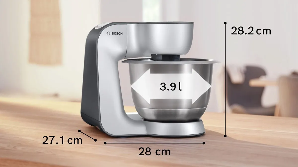 Bosch Serie 4 MUM5 Keukenmachine 1000W - Zilver