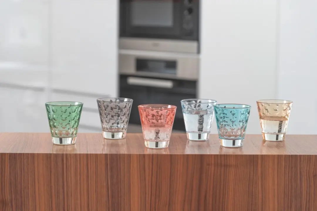 Leonardo OPTIC Drinkglas 215ml - Assorti Set van 6