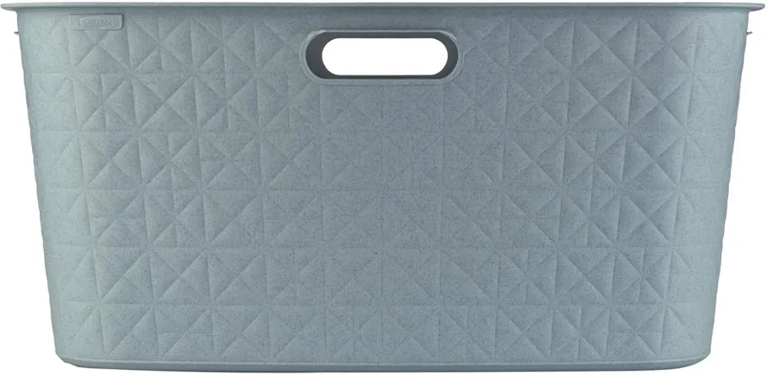 Curver Softex Wasmand 45L - Blauw - 2 Stuks - afbeelding 6 van 6