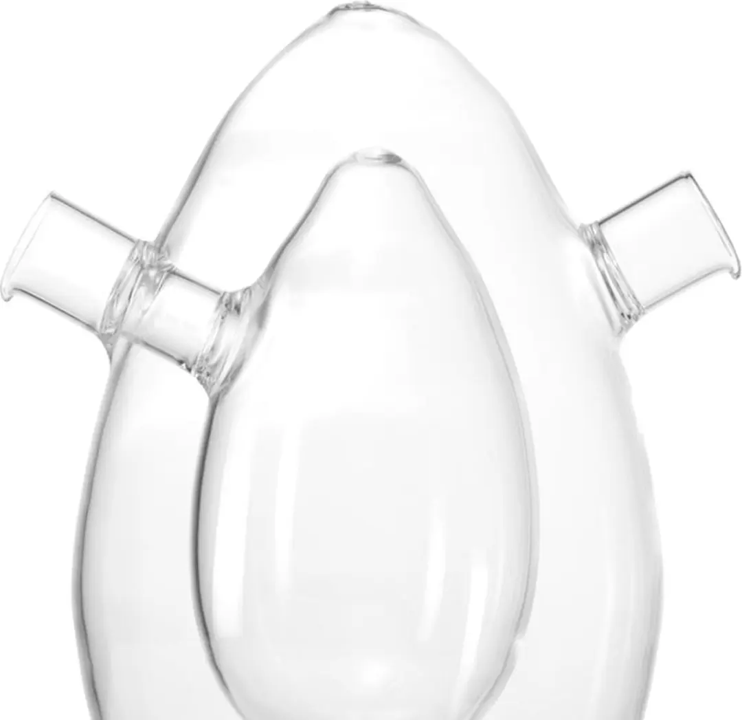 Leonardo CUCINA Olie/Azijnfles Ovaal 018708 - Transparant