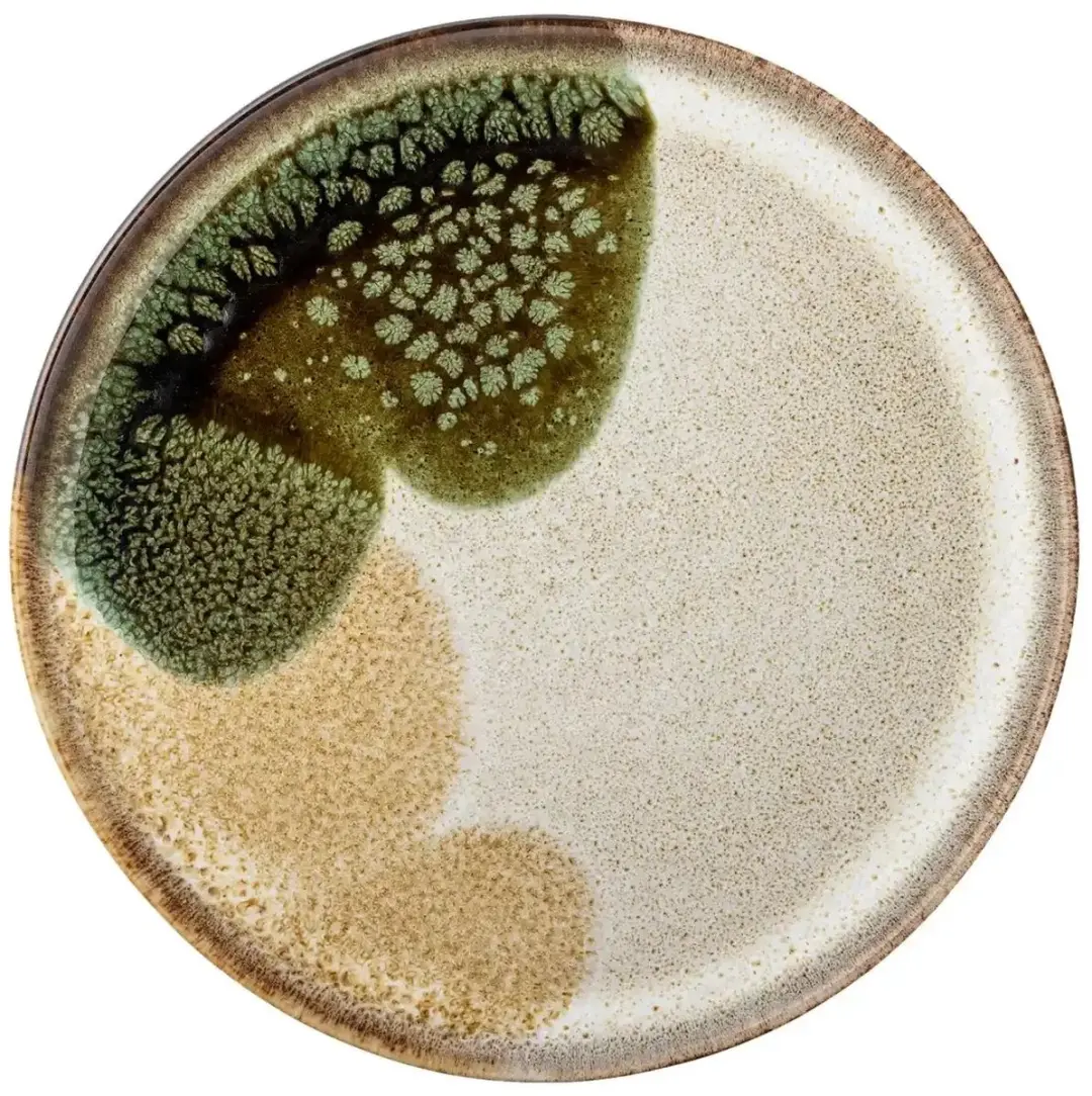 Bloomingville Jules Bord Aardewerk - 22cm Groen