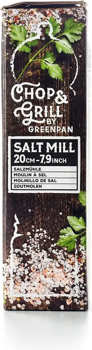 GreenPan Chop & Grill Peper & Zoutmolen CC004443-001 - Houtkleurig/Zwart - afbeelding 6 van 6