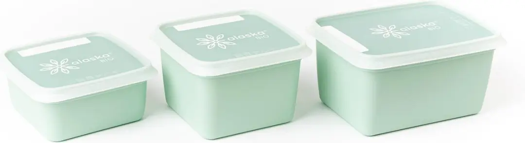 Amuse Alaska BIO Diepvriesdozen 3x1000ml - Muntgroen