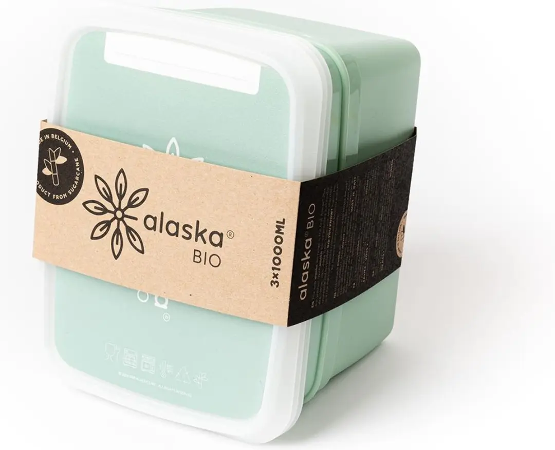 Amuse Alaska BIO Diepvriesdozen 3x1000ml - Muntgroen
