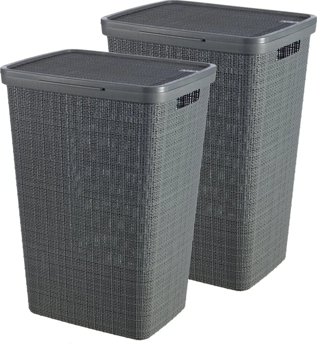 Curver Jute Wasmand met deksel