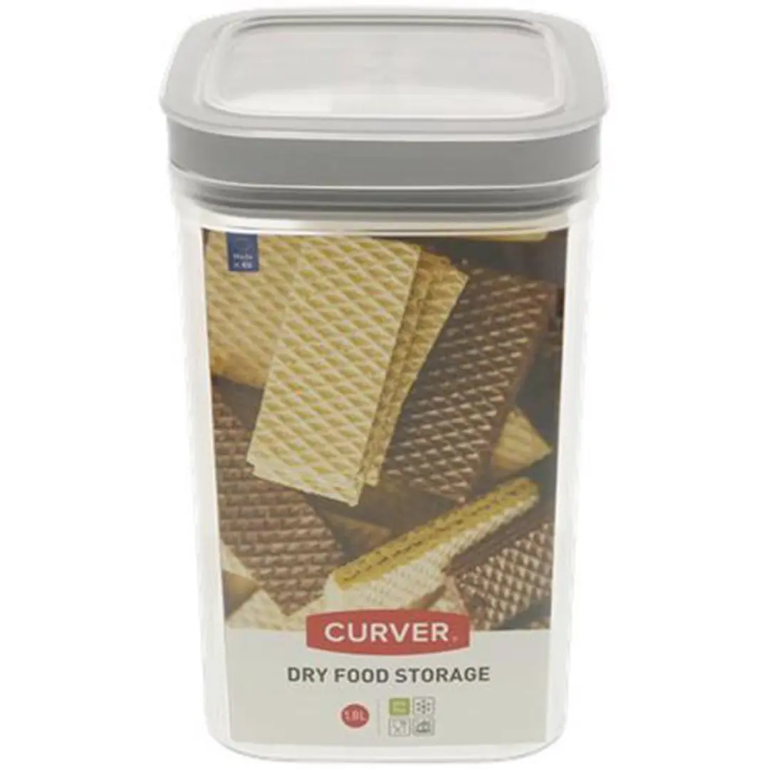 Curver Vershouddoos 1.8L - Transparant/Grijs