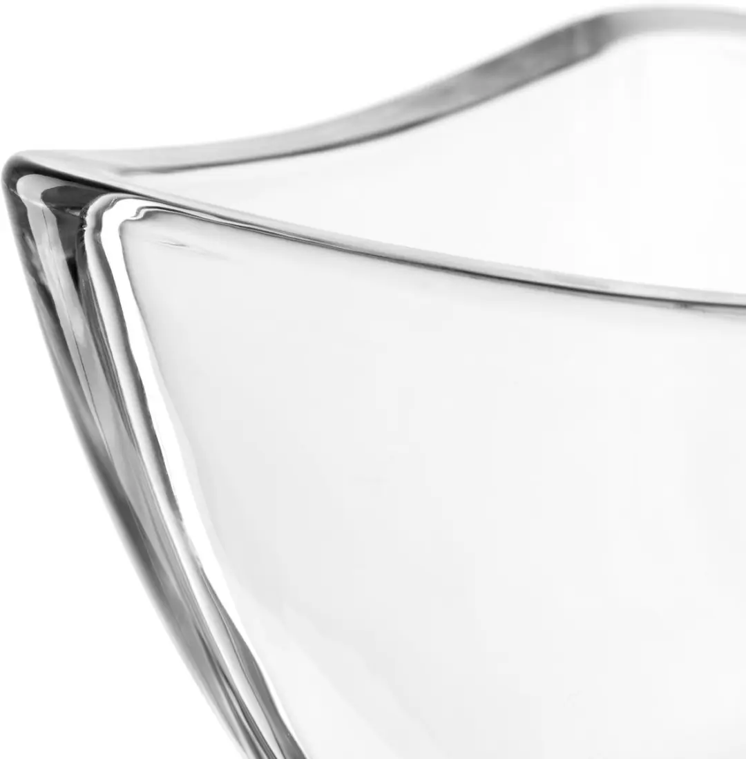 Leonardo Piazza Schaal 12cm - Transparant - 4 Stuks