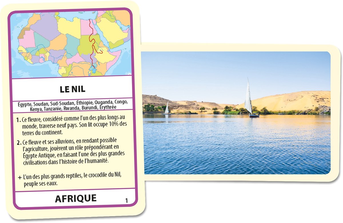 Tactic Wonderen van de Wereld – Educatief spel – Leer de wereldwonderen – 195 Kaarten – 6 Speelborden met werelddelen