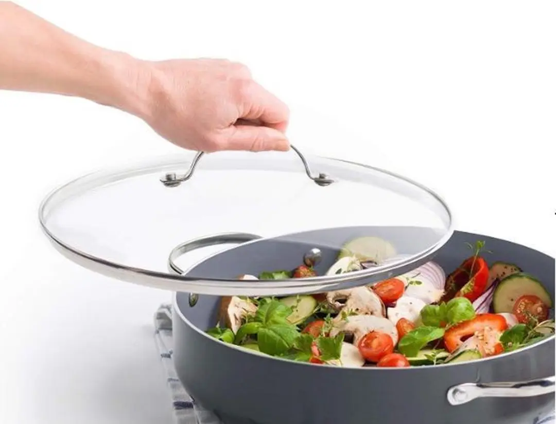 GreenPan Universeel Glazen Deksel Ø26cm - Transparant