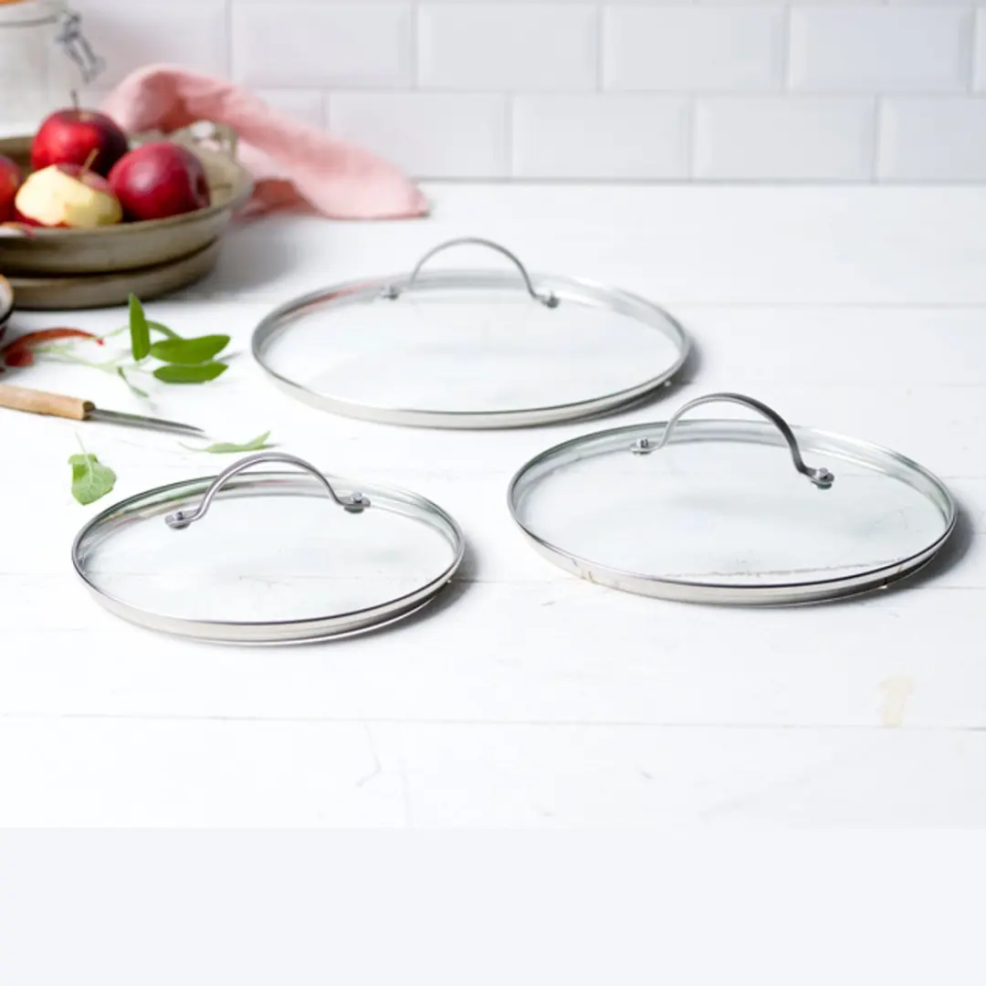 GreenPan Universeel Glazen Deksel Ø26cm - Transparant