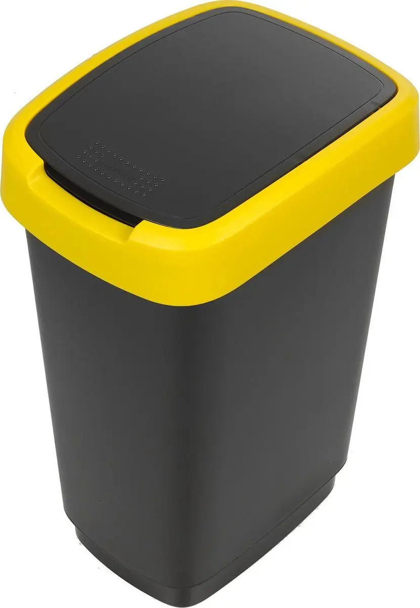 Rotho Twist Sorteerafvalbakken 3x25L - Zwart