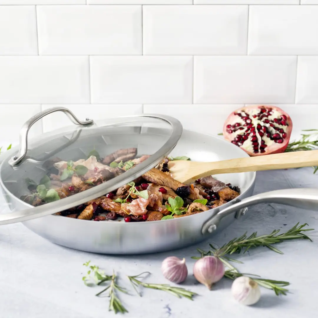 GreenPan Venice Pro CC002245-001 Steelpannen 3-delig - 16cm & 28cm - Zilver