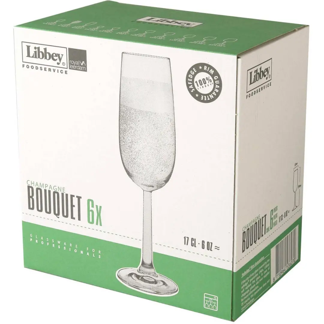 Royal Leerdam Bouquet Champagneglas 17cl - 6 Stuks