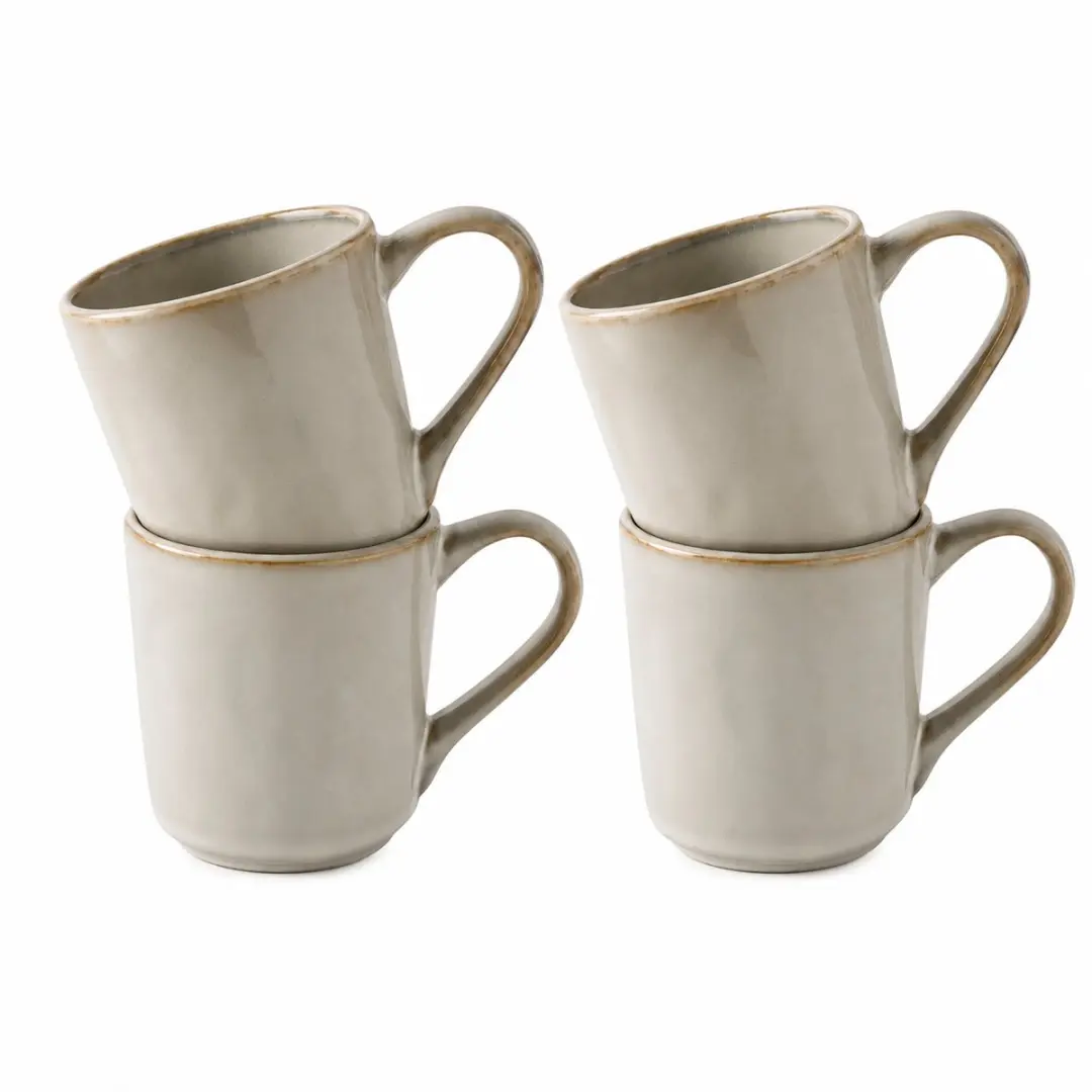 Dutch Rose Organic Bekers Giftset 4 Stuks