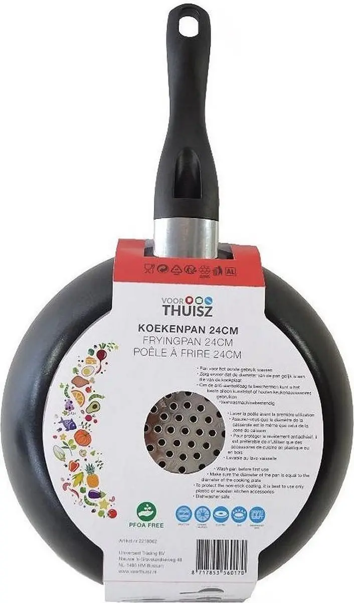 Voor Thuisz Como Koekenpan 24cm - Blauw