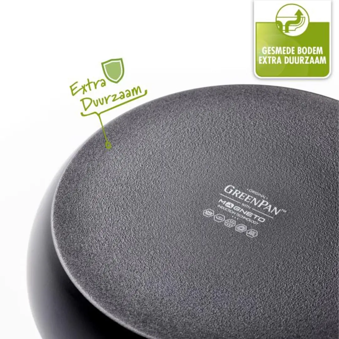 GreenPan Torino Braadpan 28cm - CC001692-001 - Zwart