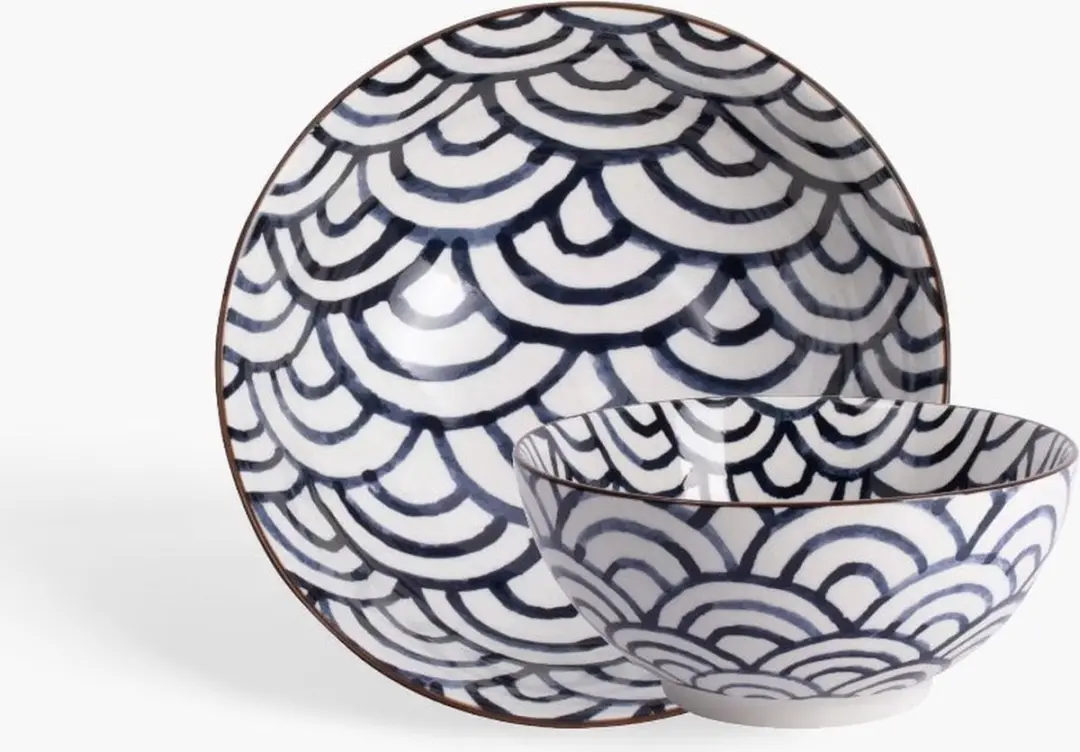 Gusta Schaal IN TO JAPAN ø19.5x9cm - Multicolor