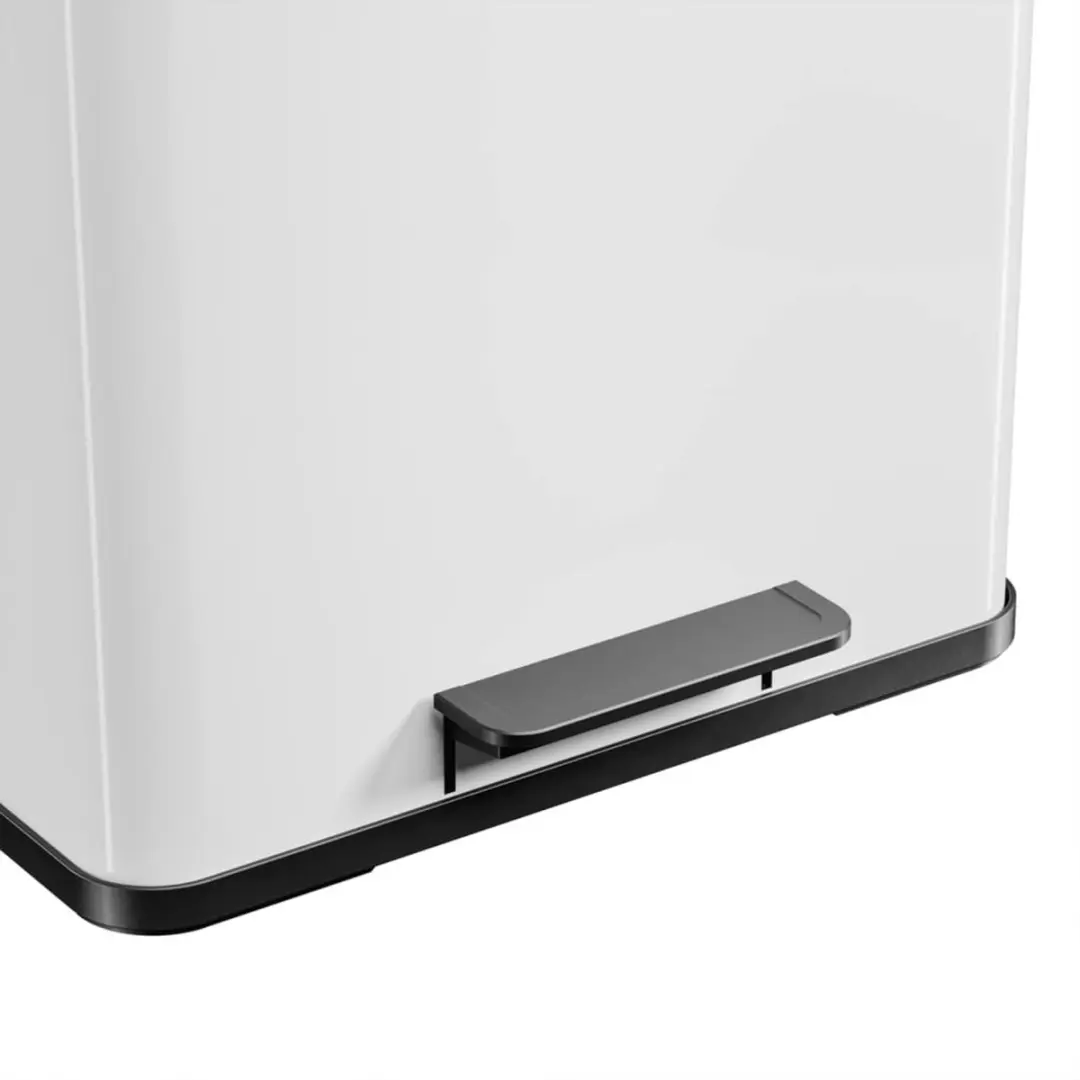 Hailo Oko Duo Plus Prullenbak 26L - 2 Vakken - Zwart
