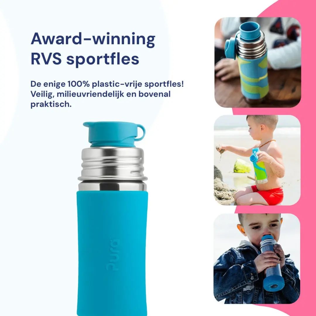 Pura Sportfles 325ml - Aqua