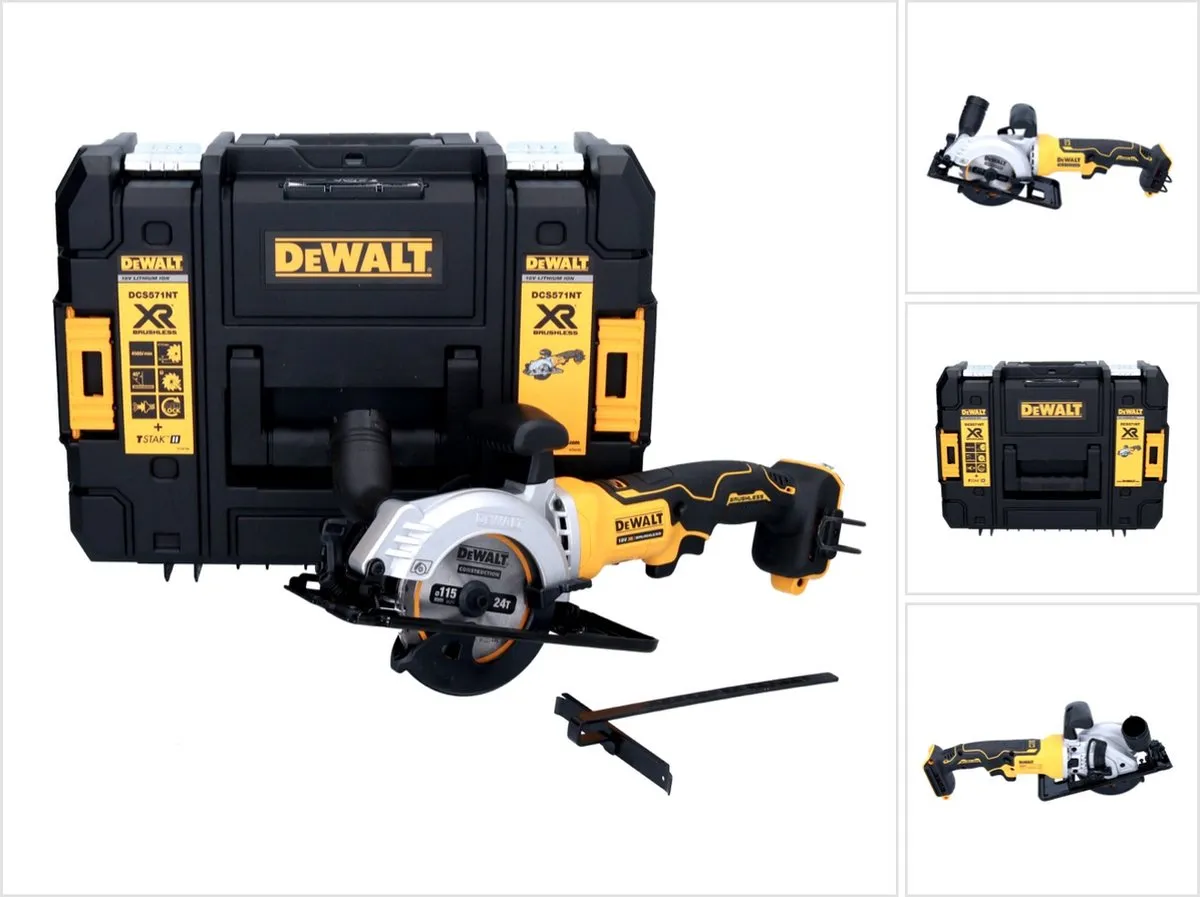 DeWalt DCS571NT Accu Cirkelzaag 18V - 115mm
