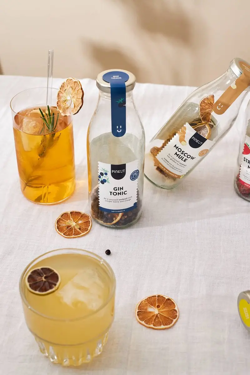 Pineut Gin Tonic Mix Cocktailkruiden Set