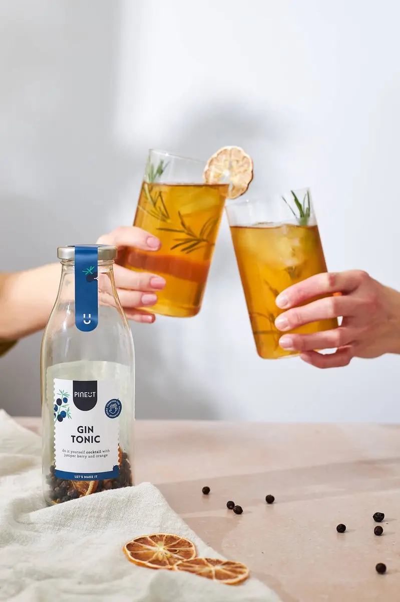 Pineut Gin Tonic Mix Cocktailkruiden Set - afbeelding 6 van 6