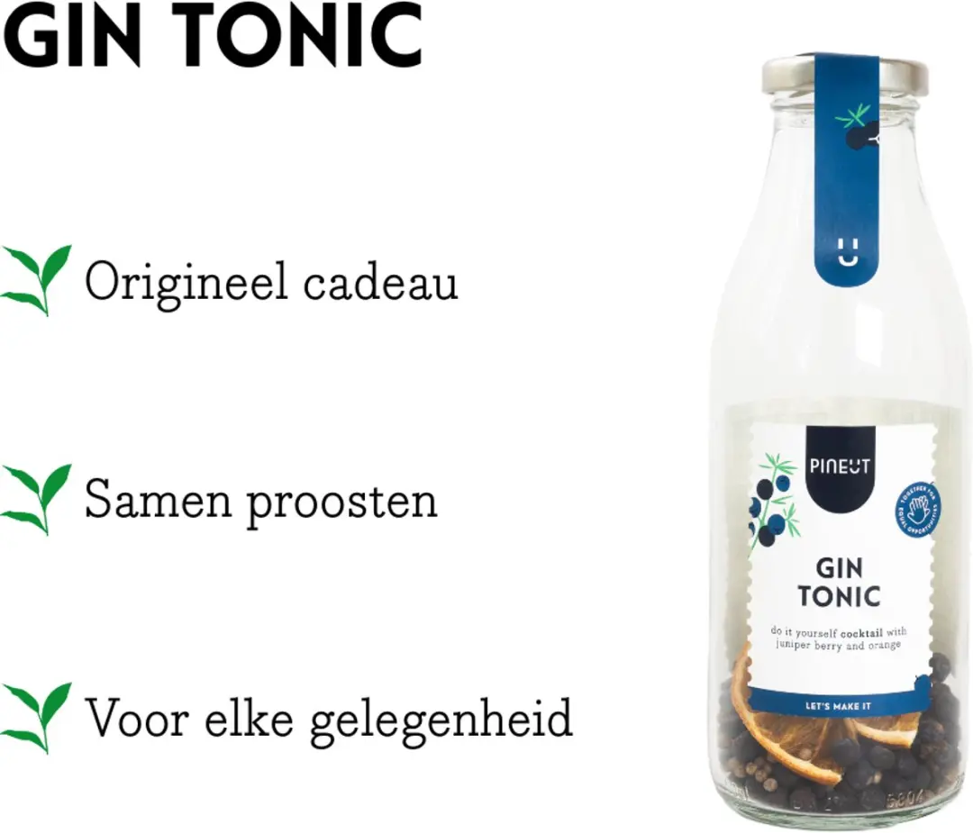 Pineut Gin Tonic Mix Cocktailkruiden Set