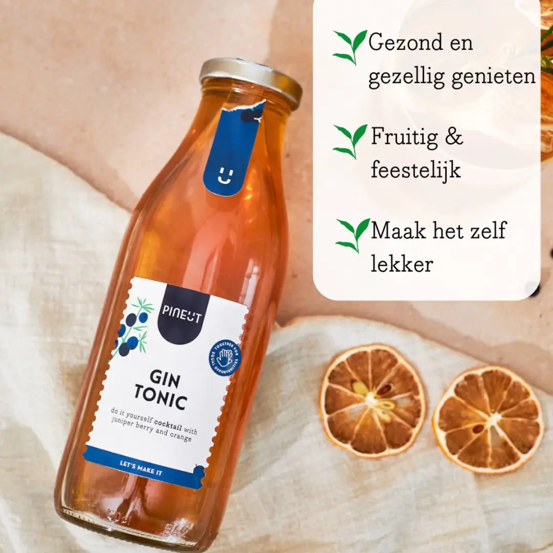 Pineut Gin Tonic Mix Cocktailkruiden Set