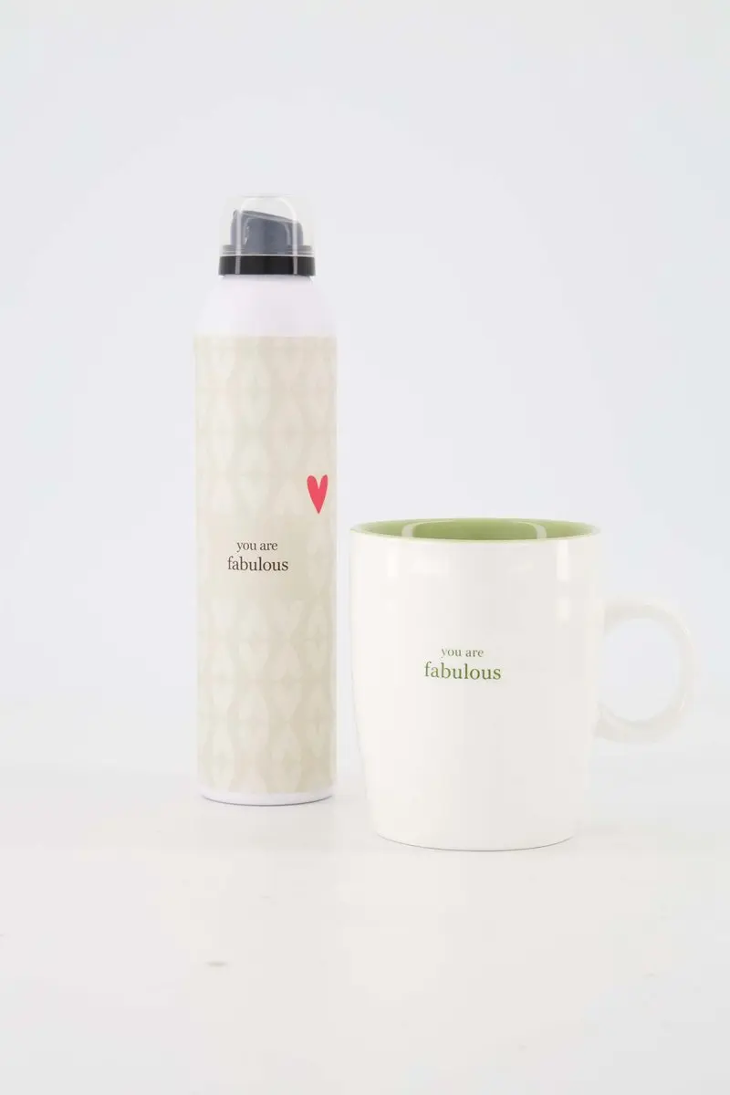Zusss Cadeauset Doucheschuim & Theemok