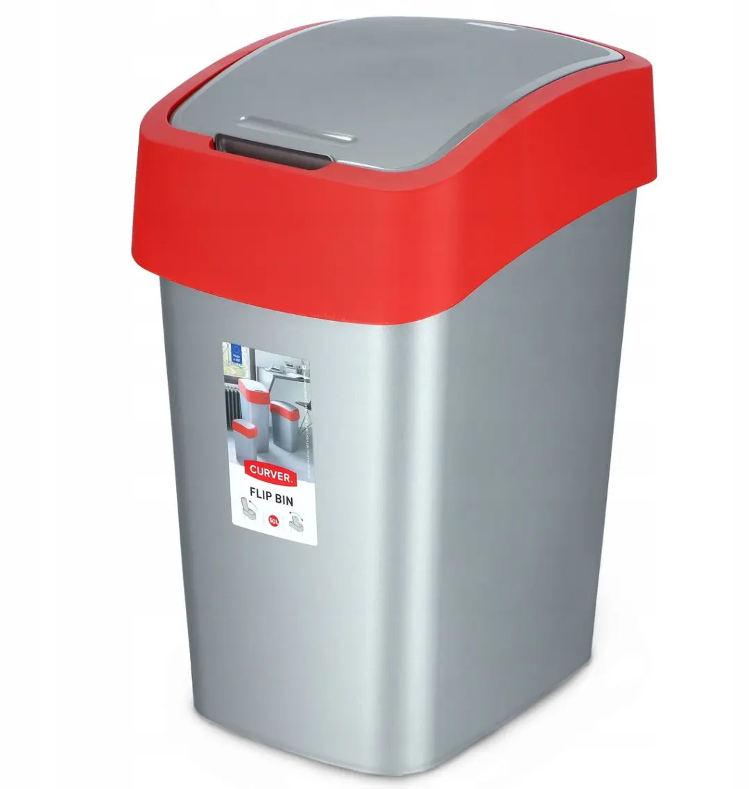 Curver Flip Bin Vuilnisbak 50L