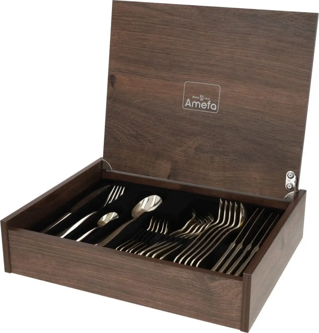 Amefa Oxford Bestekset 24-delig - 6 Personen - Champagne