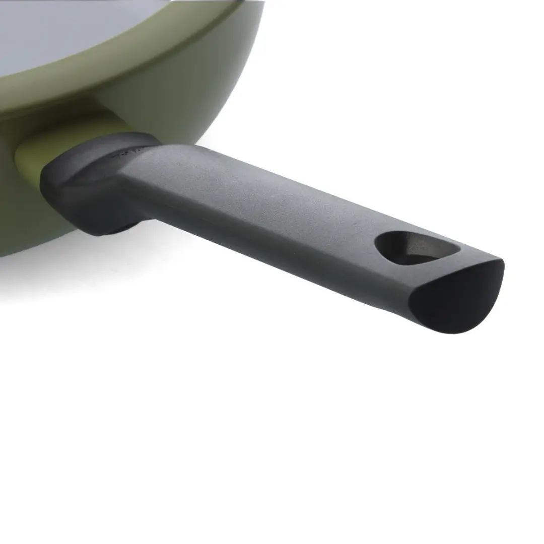 BK Enjoy Wokpan 28cm - 4.2L - Olijfgroen