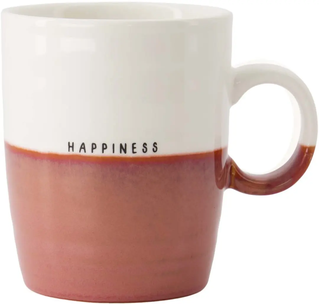 Zusss Theemok Happiness - Wit/Burgundy