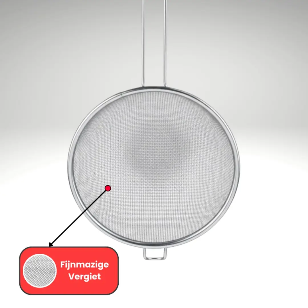 Metaltex Keukenzeef RVS 20cm - Fijnmazig - Multi