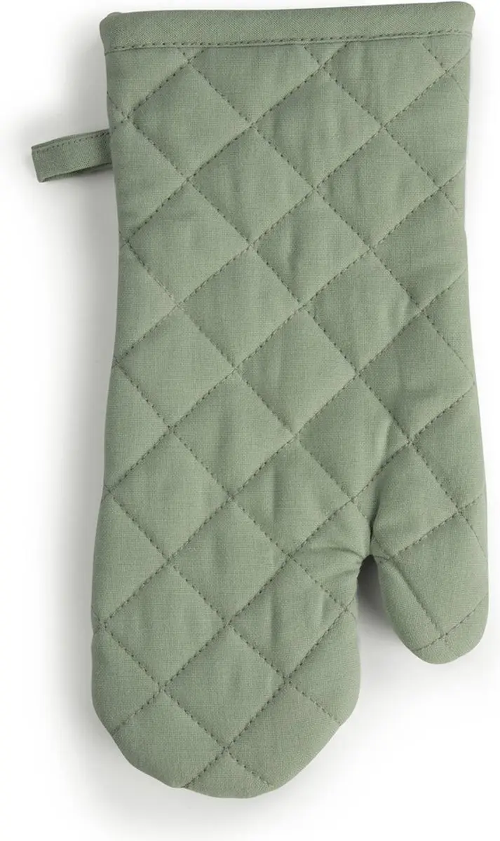 BYRKLUND Ovenwant Don't Burn - 16x32cm - 100% Katoen - Jade
