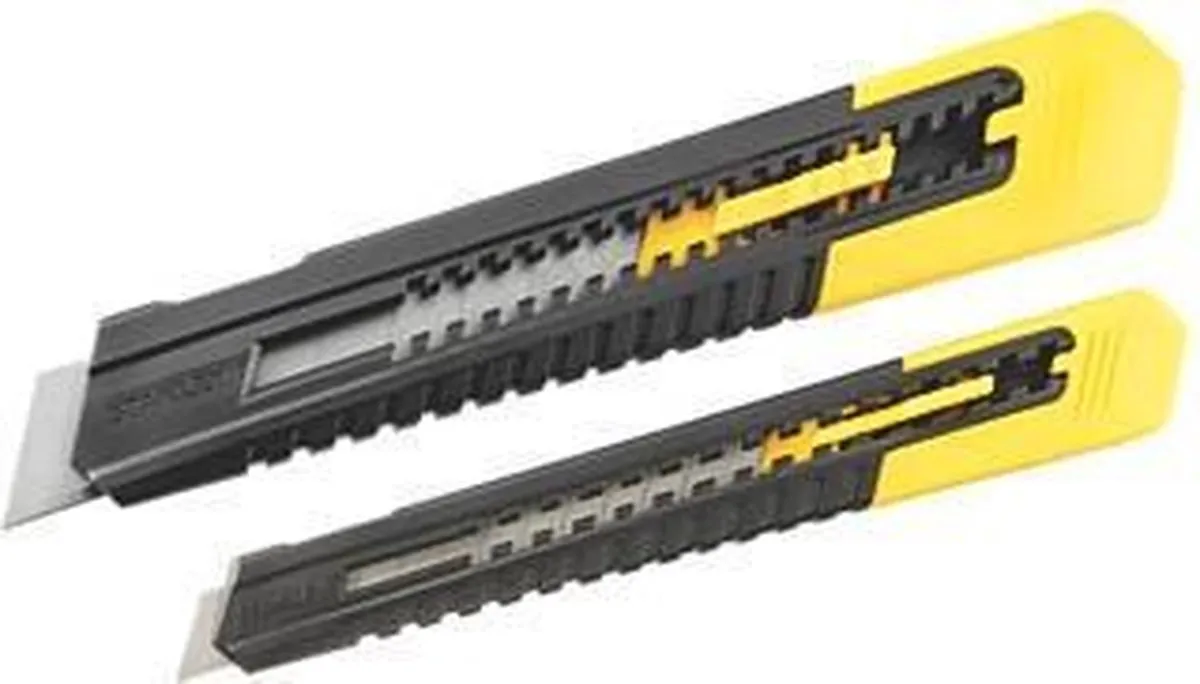 Stanley SM 18mm & 9mm Afbreekmessen