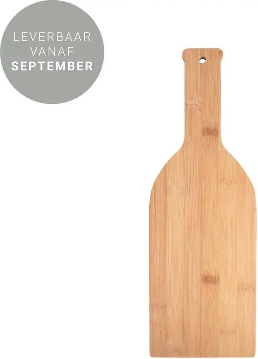Gusta Serveerplank Hout - Wijnfles & Tapas