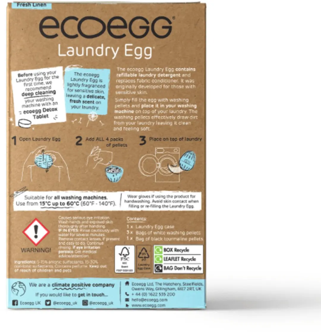 Eco Egg Navulling Was Ei 50 Stuks - Geurvrij