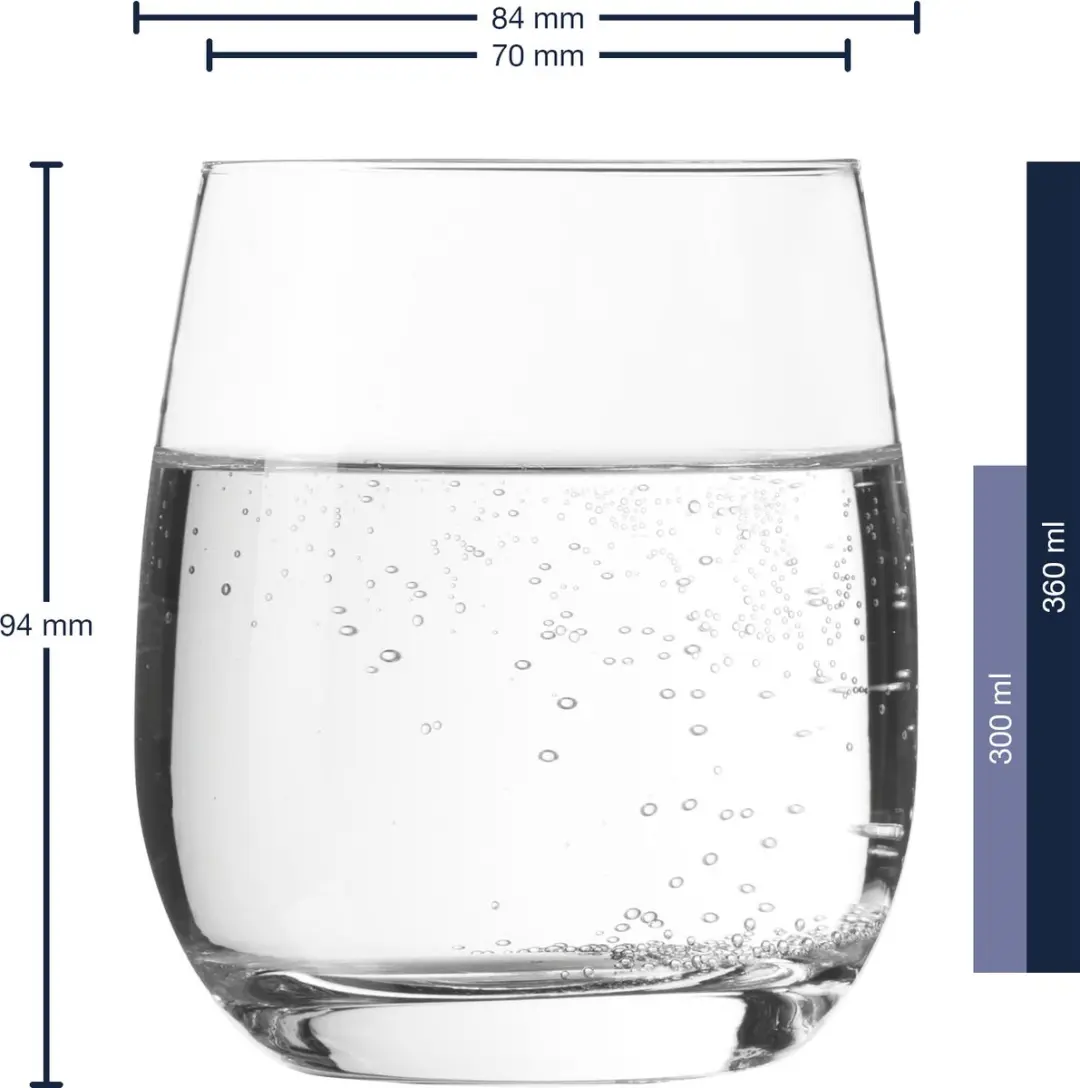 Leonardo Tivoli Waterglas 360ml - 6 Stuks