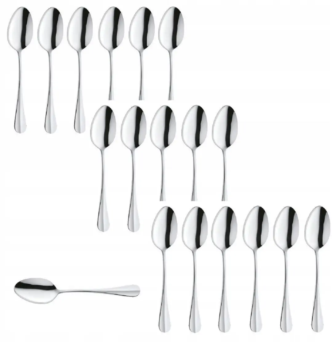 Amefa Stokbrood 18-delig Bestek - 18 Lepels RVS 18/10 - Zilver