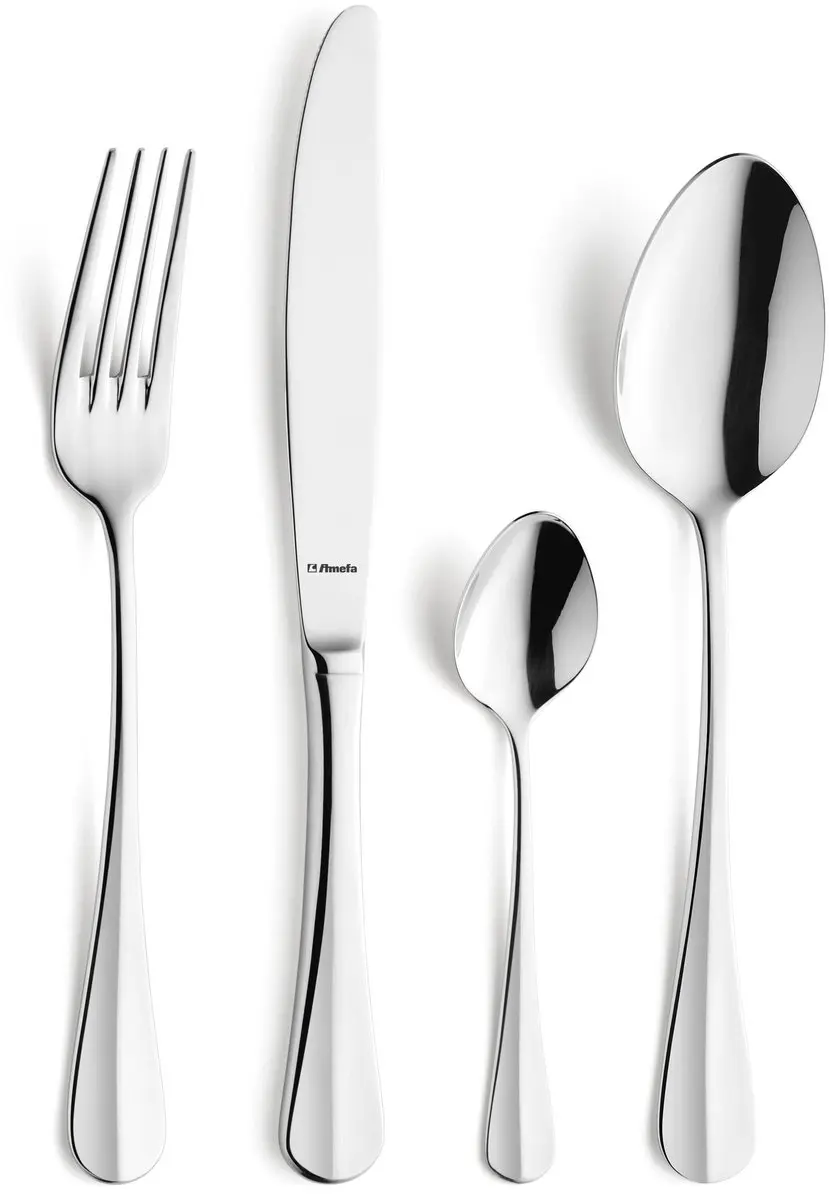 Amefa Stokbrood 18-delig Bestek - 18 Lepels RVS 18/10 - Zilver