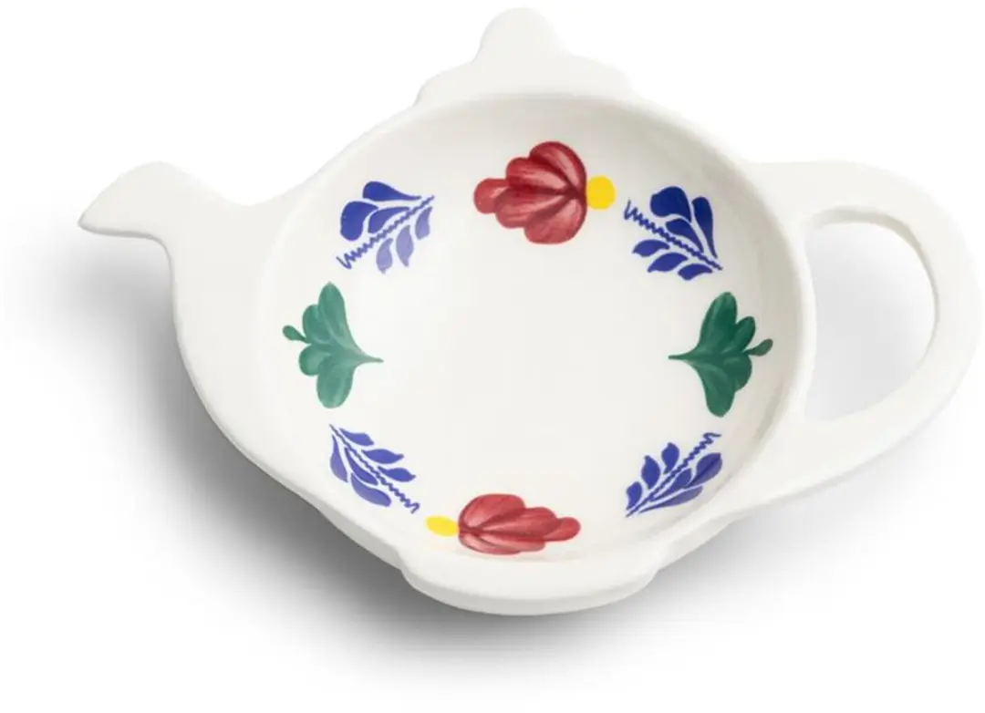 Royal Boch Boerenbont Theetip 8cm - Wit
