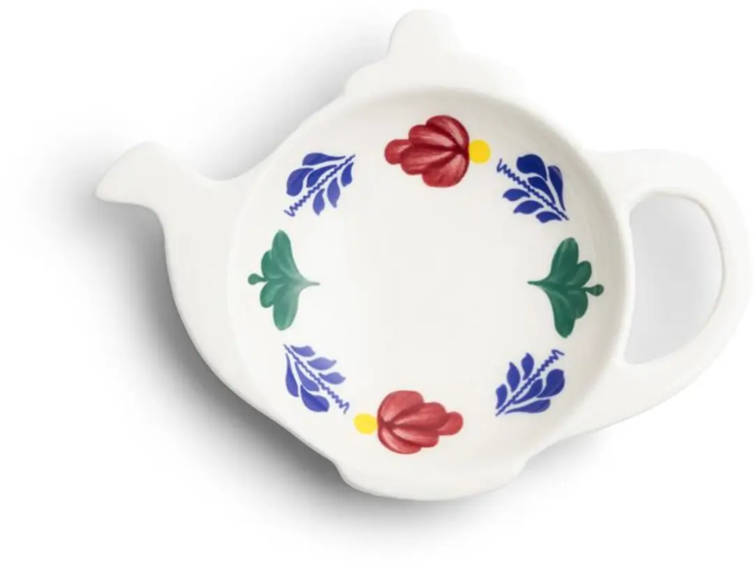 Royal Boch Boerenbont Theetip 8cm - Wit