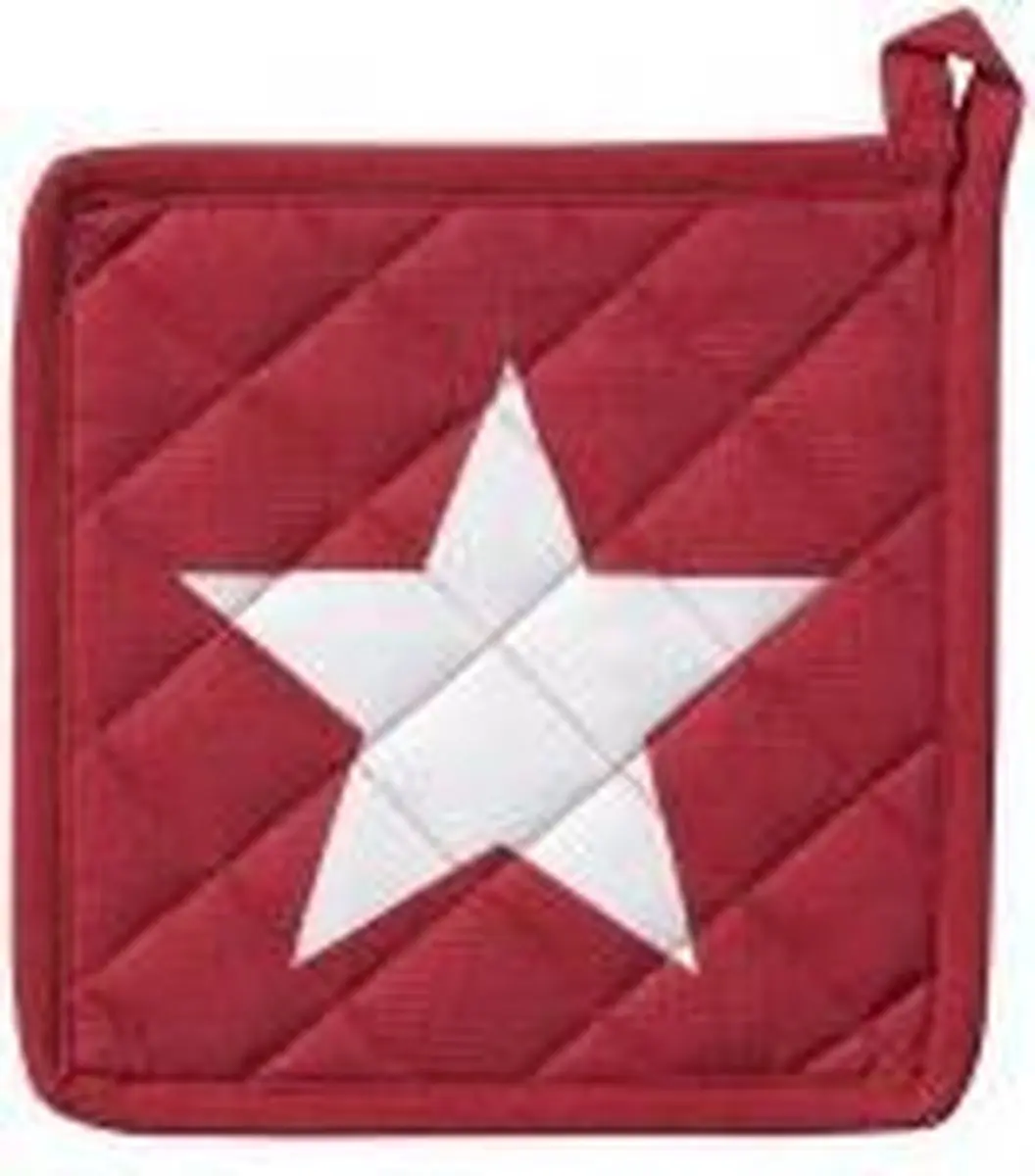 pannenlap Etoile rood per stuk