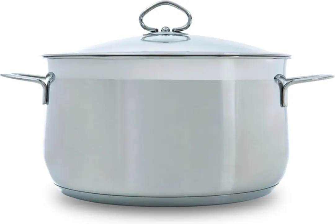 BK Excellent RVS Soeppan Ø24cm 5.0L - Inductie - Zilver