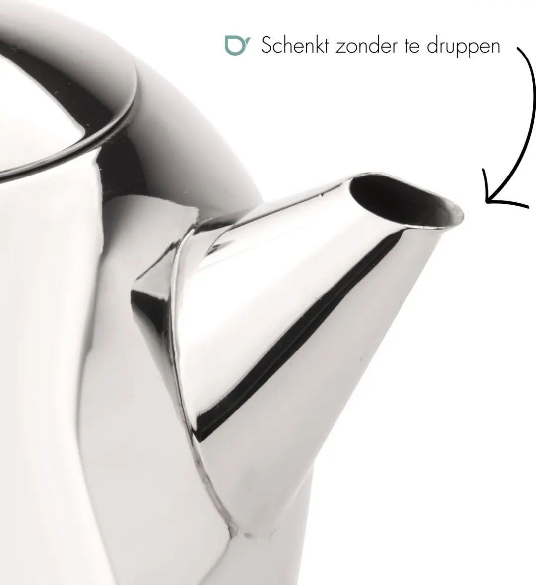 Bredemeijer Minuet Santhee Theepot 0,5L - Glanzend RVS