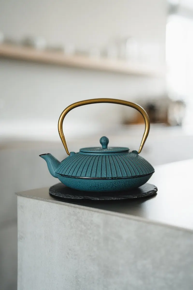 Bredemeijer Theepot Linhai 1,1L Gietijzer - Blauw