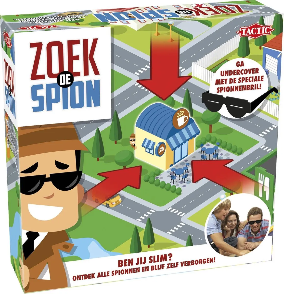 Tactic Zoek de Spion Bordspel