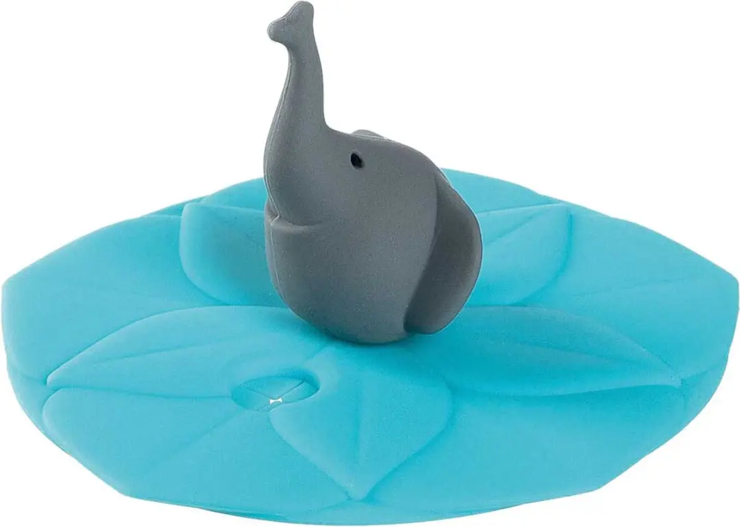Leonardo Bambini Drinkglas Deksel Olifant